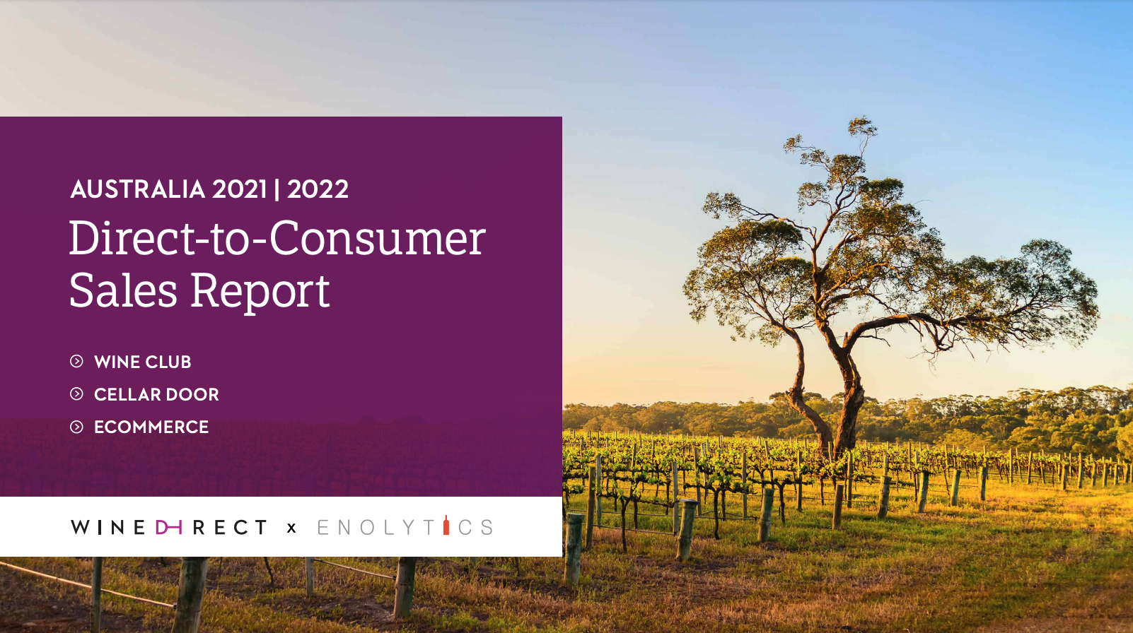 Enolytics x WineDirect Annual Australia DTC Wine Business Report